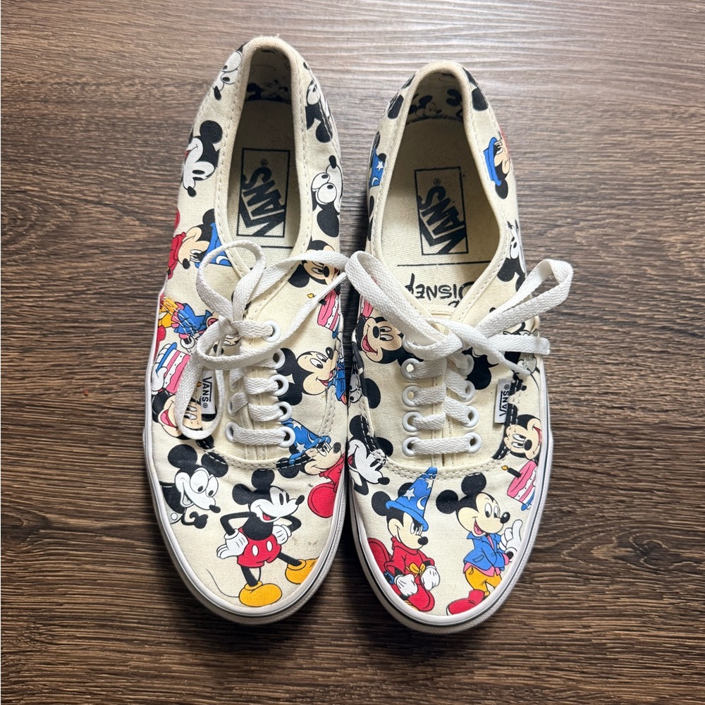 Vans x Disney Authentic Mickeys Birthday Sneakers Limited Edition
